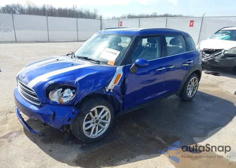 2015 Mini Countryman Cooper from USA, damaged, VIN WMWZB3C50FWR44605